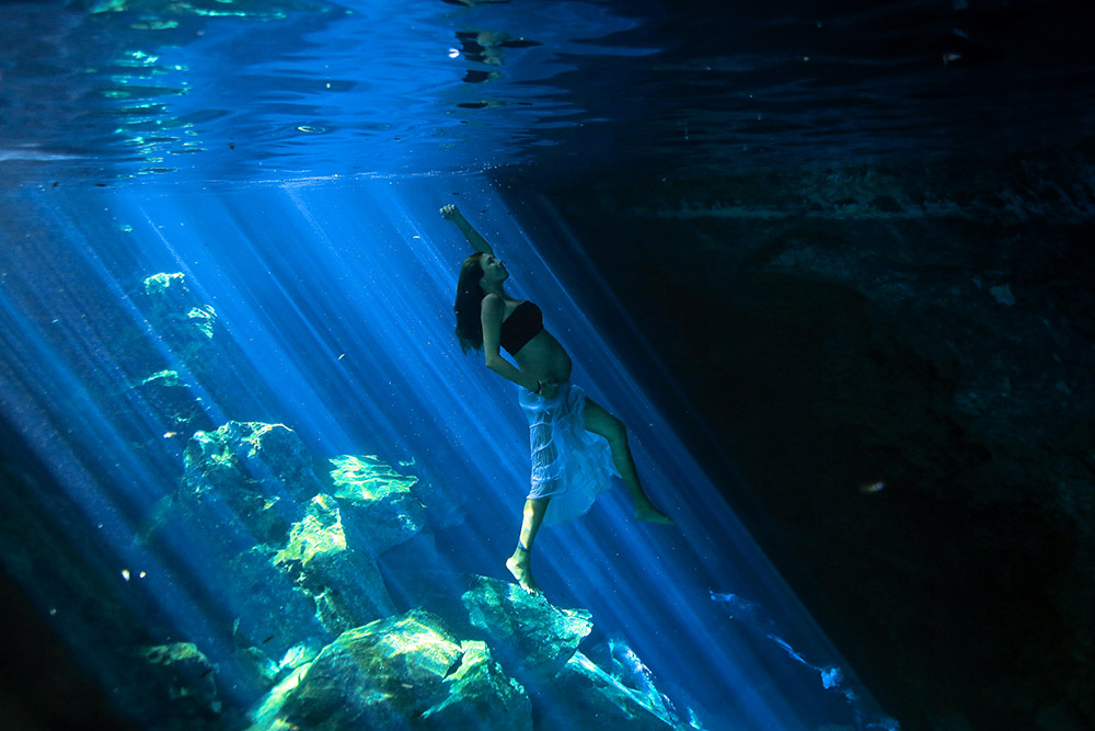 Trash the Dress Cenotes